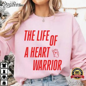 CHD Awareness Swiftie The Life Of A Heart Warrior T Shirt (4)