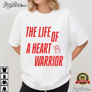 CHD Awareness Swiftie The Life Of A Heart Warrior T Shirt (1)