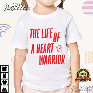 CHD Awareness Swiftie The Life Of A Heart Warrior T Shirt (2)