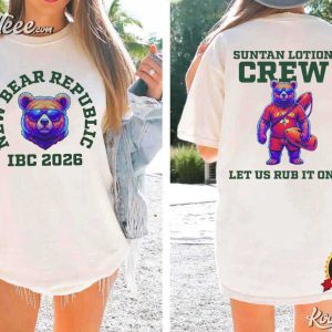 New Bear Republic Suntan Lotion Crew T-Shirt