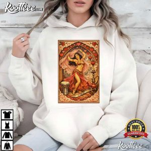 Vintage Valentine Belly Dancer 2026 T Shirt (3)