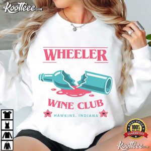 Wheeler Wine Club Karen Wheeler Stranger Things T-Shirt Wheeler Wine Club Karen Wheeler Stranger Things T Shirt (1)