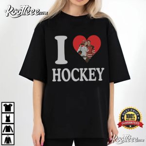 I Love Hockey Hudson Williams Connor Storrie Heated Rivalry T Shirt (1)