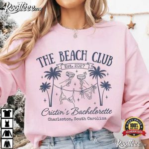 Beach Bach Custom Cherry Margarita Bachelorette T Shirt (4)