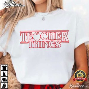 Teacher Things Back To School Funny T Shirt (2)