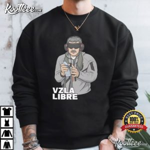 Maduro Arrested Vzla Libre Political T Shirt (4)