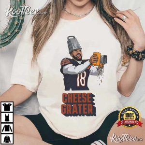 Caleb Williams Cheese Grater Funny Chicago Football Fan T Shirt (2)