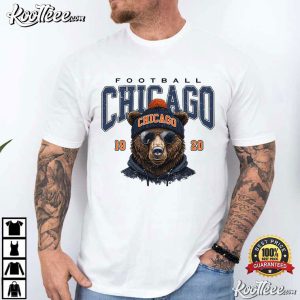 Chicago Bears Football 1920s Retro Sports T Shirt (1)
