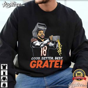 Chicago Bears Football Caleb Cheese Grater Good Better Best T Shirt (4)