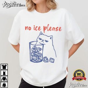 Cat No Ice Pro Immigration Abolish ICE Political T Shirt (1)