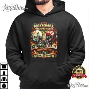 Indiana Hoosiers And Miami Hurricanes Football 2026 College National Championship T Shirt (3)