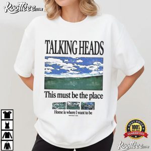Talking Heads Graphic This Must Be The Place Lyrics T Shirt (2)