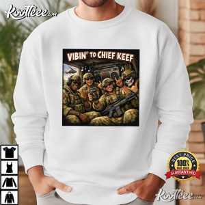 US Army Vibin’ To Chief Keef Funny Military Helicopter Meme T Shirt (4)