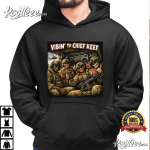 US Army Vibin’ To Chief Keef Funny Military Helicopter Meme T Shirt (3)