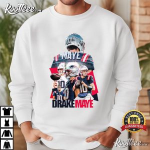 Drake Maye New England Patriots Fan Merch T Shirt (4)