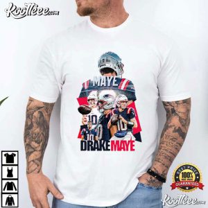 Drake Maye New England Patriots Fan Merch T Shirt (1)