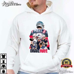 Drake Maye New England Patriots Fan Merch T Shirt (3)