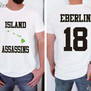 Island Assassins Team Parent Custom Name Number T Shirt (2)