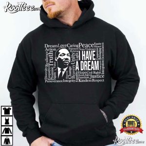 Martin Luther King Jr I Have a Dream Word Cloud T Shirt (3)