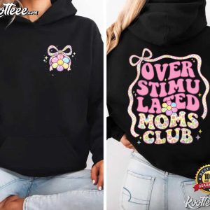 Overstimulated Moms Club T Shirt (2)