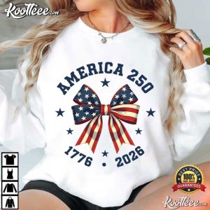 USA 250th Anniversary America 2026 Patriotic Fireworks T Shirt (4)