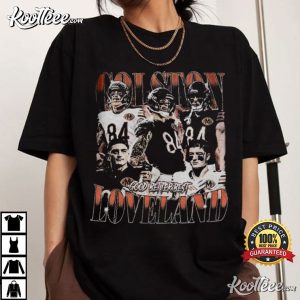 Colston Loveland Football Vintage Chicago Bears Good Better Best T Shirt (2)
