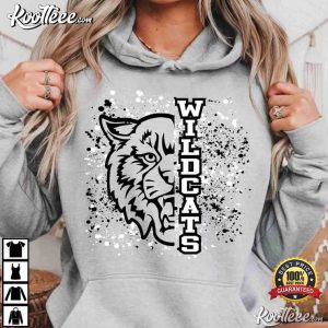 Wildcat Logo Custom Mascot School Spirit T Shirt (4)