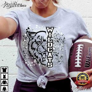 Wildcat Logo Custom Mascot School Spirit T Shirt (1)