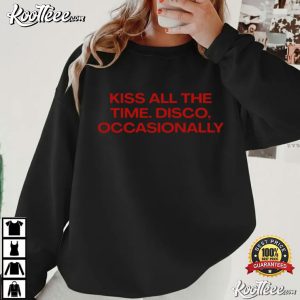 Kiss All The Time Disco Occasionally Harry Styles Album T Shirt (1)