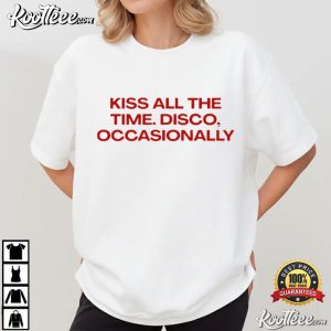 Kiss All The Time Disco Occasionally Harry Styles Album T Shirt (3)