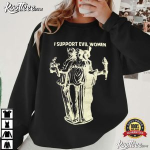 Hecate I Support Evil Women T Shirt (4)