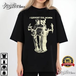 Hecate I Support Evil Women T Shirt (1)