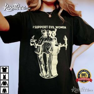 Hecate I Support Evil Women T Shirt (2)