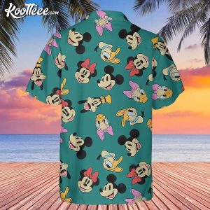 Disney Mickey Aloha Summer Vacation Hawaiian Shirt (1)