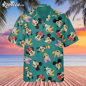 Disney Mickey Aloha Summer Vacation Hawaiian Shirt (2)