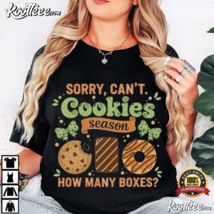 Sorry Can't Cookies Season How Many Boxes T Shirt (2)
