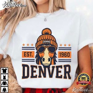 Denver Football Est 1960 T Shirt (1)