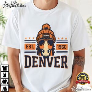 Denver Football Est 1960 T Shirt (2)