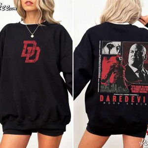 Daredevil Comic Panel Superhero Graphic T Shirt (4)