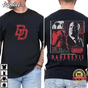Daredevil Comic Panel Superhero Graphic T Shirt (1)