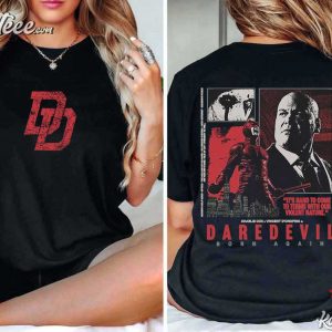 Daredevil Comic Panel Superhero Graphic T Shirt (2)