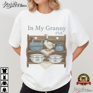 In My Granny Era Vintage Goose Kitchen Shelf Art T-Shirt