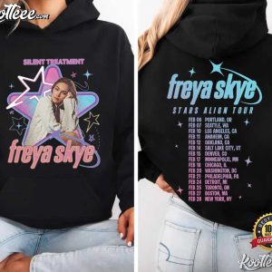 Freya Skye Silent Treatment Stars Align Tour 2026 Festival T Shirt (1)