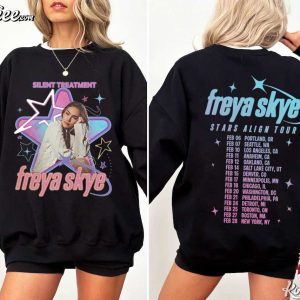 Freya Skye Silent Treatment Stars Align Tour 2026 Festival T Shirt (3)