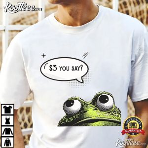 Three Dollar Struggle Liberal Political Graphic T Shirt (1)