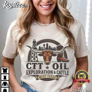 Fan CTT Oil Exploration And Cattle Landman T Shirt (3)
