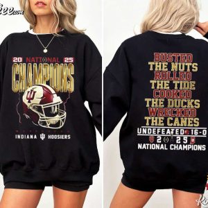 Indiana Hoosiers Big Ten Championship 2026 Football Fan T Shirt (4)