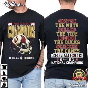 Indiana Hoosiers Big Ten Championship 2026 Football Fan T Shirt (1)