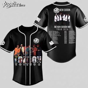 New Edition Way Tour 2026 Personalized Baseball Jersey
