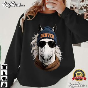 Denver Broncos Football Mascot Fan Merch T Shirt (1)